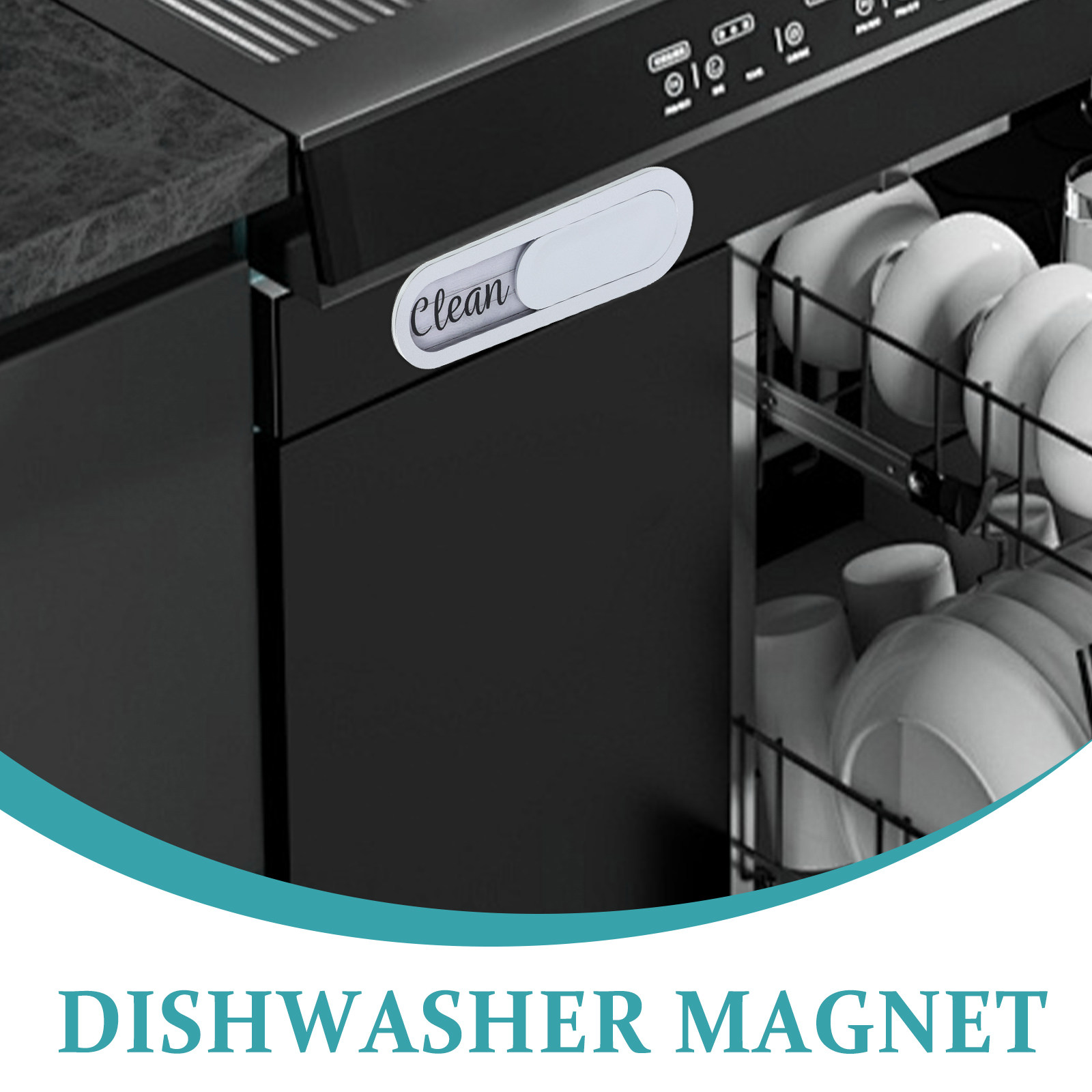 Dishwasher Clean Dirty Magnet  - огляд і ціна Kitchen Appliances
